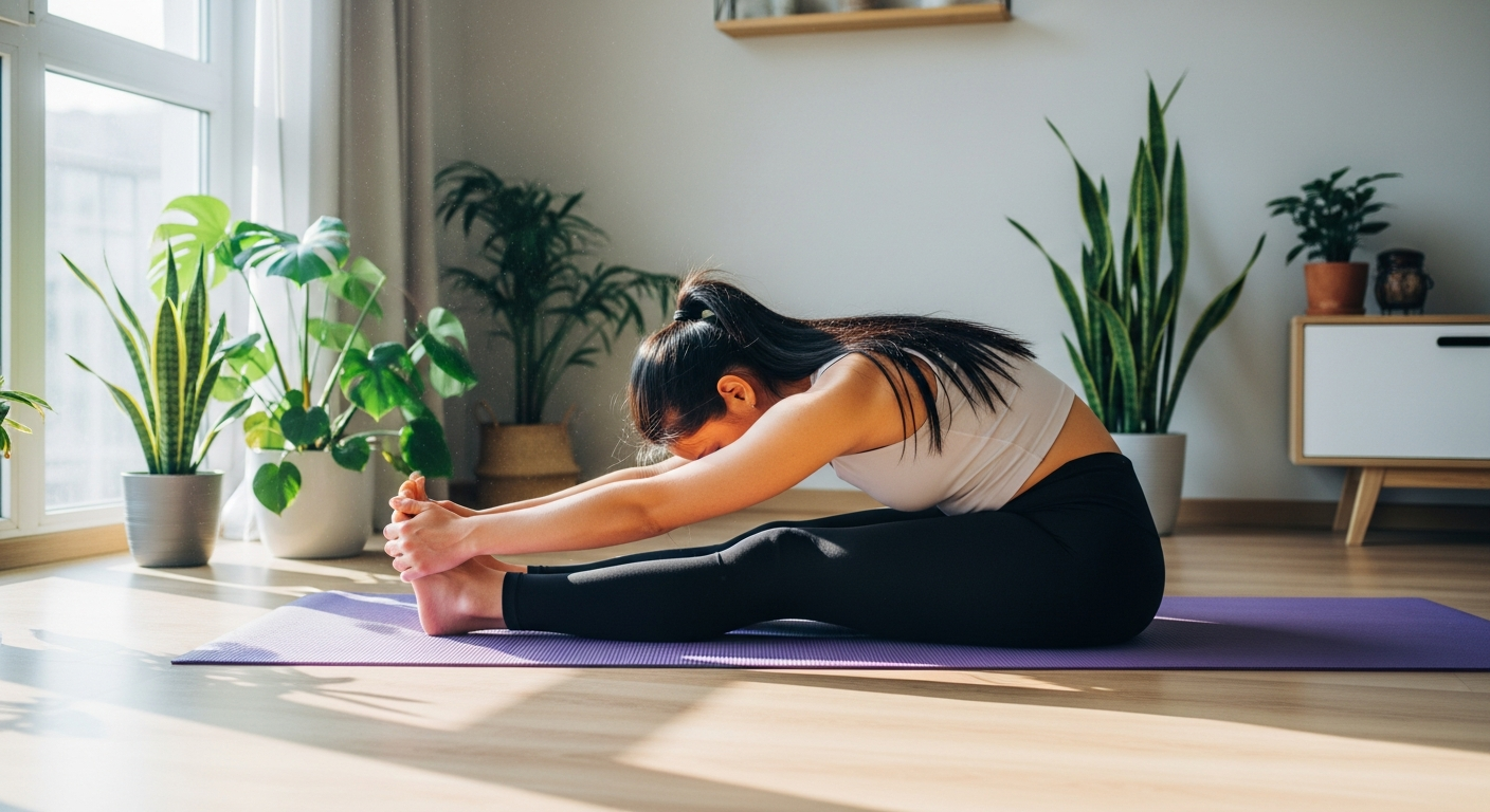 Занятие по стретчингу